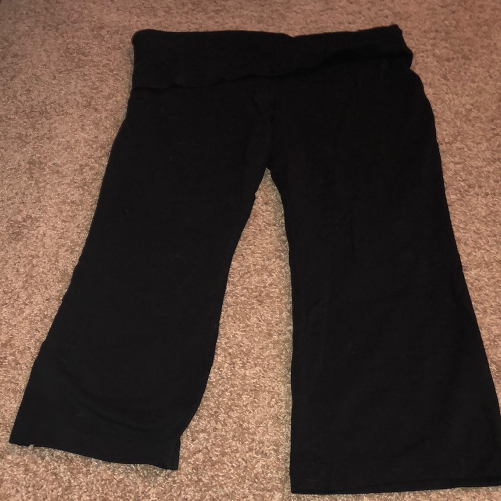 Express sexy stretch crop yoga pants size large